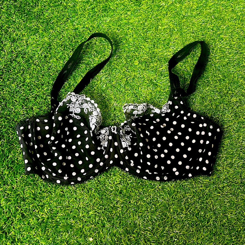 Felina polka dot bra